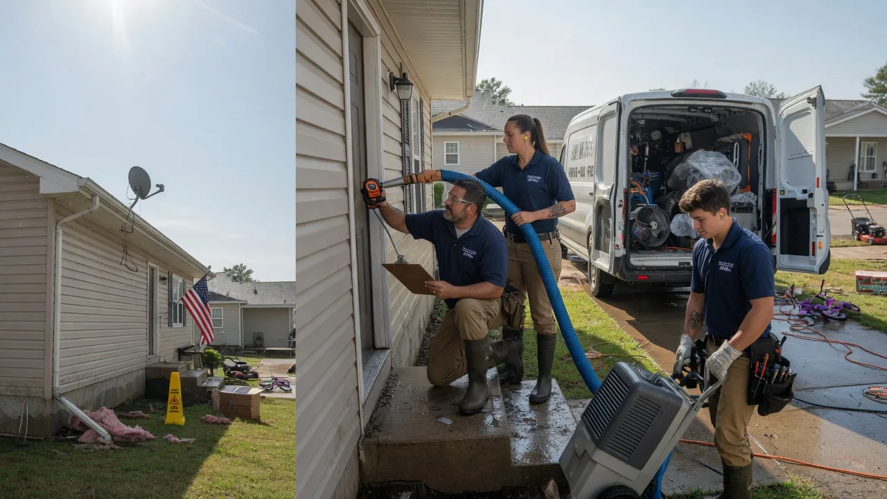 Ceiling Water Damage Restoration in Schell City, MO near me